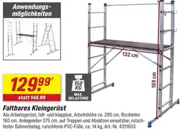 toom Baumarkt Faltbares Kleingerüst Angebot