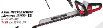 toom Baumarkt Einhell Akku-Heckenschere ,,Arcurra 18/55" Angebot