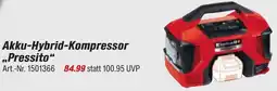 toom Baumarkt Einhell Akku-Hybrid-Kompressor ,,Pressito" Angebot