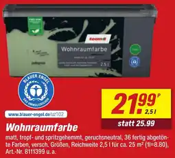 toom Baumarkt Wohnraumfarbe Angebot
