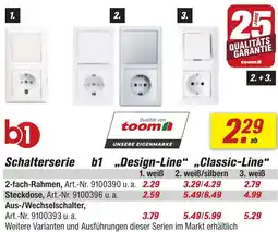 toom Baumarkt b1 Schalterserie Angebot
