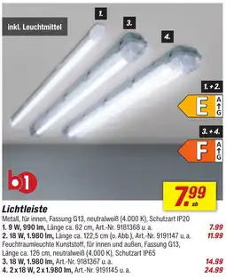 toom Baumarkt b1 Lichtleiste Angebot
