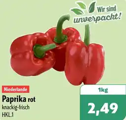 Aktiv Irma Paprika rot Angebot