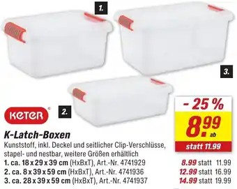 toom Baumarkt Keter K-Latch-Boxen Angebot