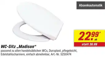 toom Baumarkt WC-Sitz ,,Madison" Angebot