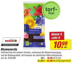 toom Baumarkt Blumenerde Angebot