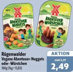 Aktiv Irma Rügenwalder Vegane Abenteuer-Nuggets oder Würstchen Angebot