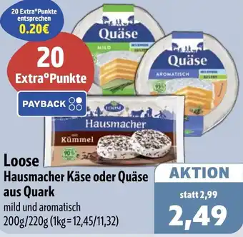 Aktiv Irma Loose Hausmacher Käse oder Quäse aus Quark Angebot