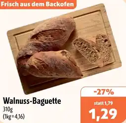 Aktiv Irma Walnuss-Baguette Angebot