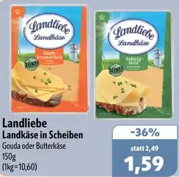 Aktiv Irma Landliebe Landkäse in Scheiben Angebot