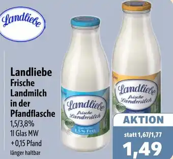 Aktiv Irma Landliebe Frische Landmilch in der Pfandflasche Angebot