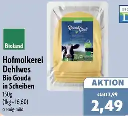 Aktiv Irma Hofmolkerei Dehlwes Bio Gouda in Scheiben Angebot