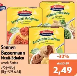 Aktiv Irma Sonnen Bassermann Menü-Schalen Angebot