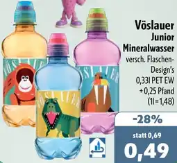 Aktiv Irma Vöslauer Junior Mineralwasser Angebot