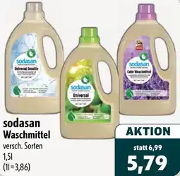 Aktiv Irma sodasan Waschmittel Angebot