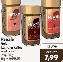 Aktiv Irma Nescafe Gold Löslicher Kaffee Angebot
