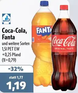 Aktiv Irma Coca-Cola, Fanta Angebot