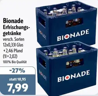 Aktiv Irma Bionade Erfrischungsgetränke Angebot