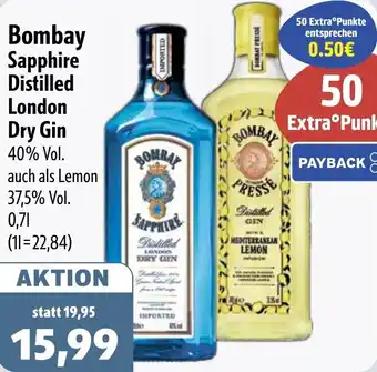 Aktiv Irma Bombay Sapphire Distilled London Dry Gin Angebot
