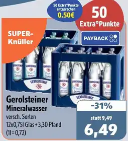 Aktiv Irma Gerolsteiner Mineralwasser Angebot