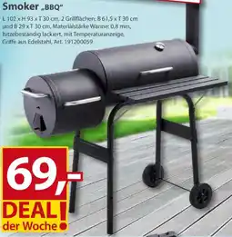 Sonderpreis Baumarkt Smoker „BBQ" Angebot