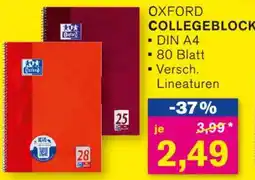 KODi Oxford collegeblock Angebot