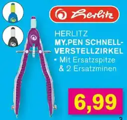 KODi Herlitz my.pen schnellverstellzirkel Angebot