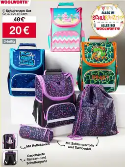 Woolworth Schulranzen-Set Angebot
