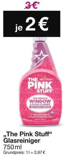 Woolworth The Pink Stuff Glasreiniger Angebot