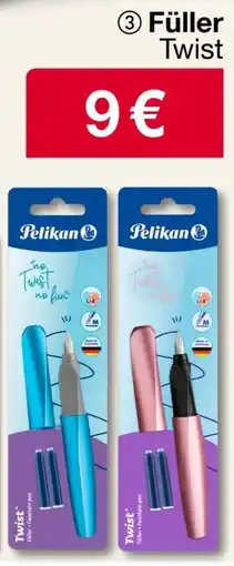 Woolworth Pelikan Füller Twist Angebot