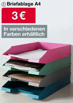 Woolworth Briefablage A4 Angebot