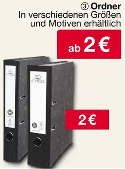 Woolworth STENZER Ordner Angebot