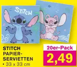 KODi Stitch papier servietten Angebot