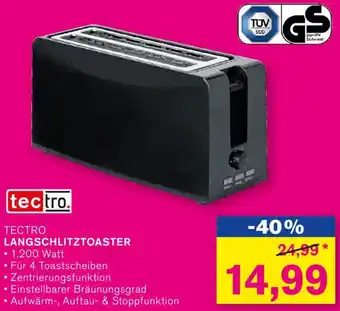 KODi Tectro langschlitztoaster Angebot