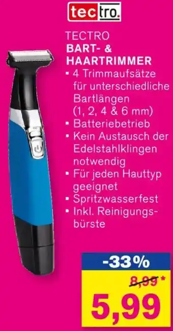 KODi Tectro bart- & haartrimmer Angebot