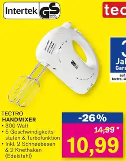 KODi Tectro handmixer Angebot
