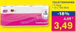 KODi Toilettenpapier Angebot