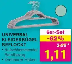 KODi Universal kleiderbügel beflockt Angebot