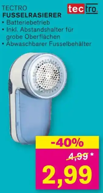 KODi Tectro fusselrasierer Angebot