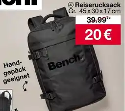 Woolworth Bench Reiserucksack Angebot