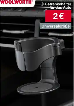 Woolworth Getränkehalter für das Auto Angebot