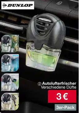 Woolworth DUNLOP Autolufterfrischer Angebot