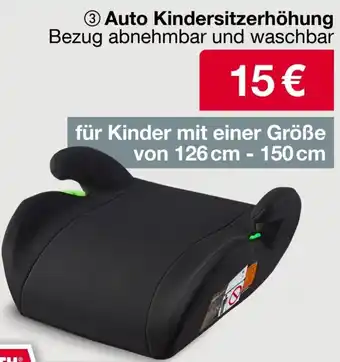 Woolworth Auto Kindersitzerhöhung Angebot