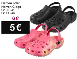 Woolworth Damen oder Herren Clogs Angebot