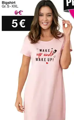 Woolworth Bigshirt Angebot