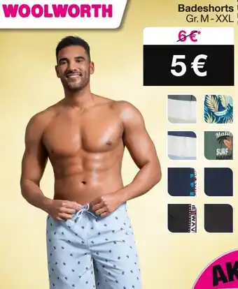 Woolworth Badeshorts Angebot
