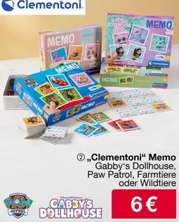 Woolworth Clementoni Memo Angebot