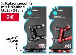 Woolworth Katzengeschirr mit Halsband Angebot