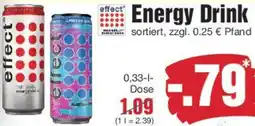 Edeka effect Energy Drink Angebot