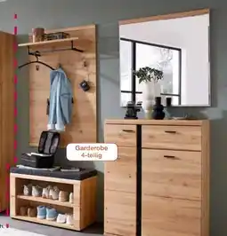 Möbel Inhofer Garderobenkombination 4-tlg Angebot